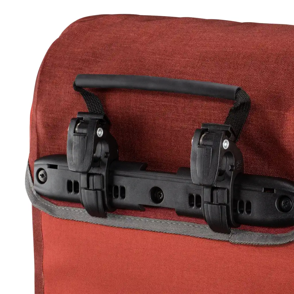 ORTLIEB Sport-Packer Dark Chili Fahrradtasche, Detailansicht, bei Bag-Age