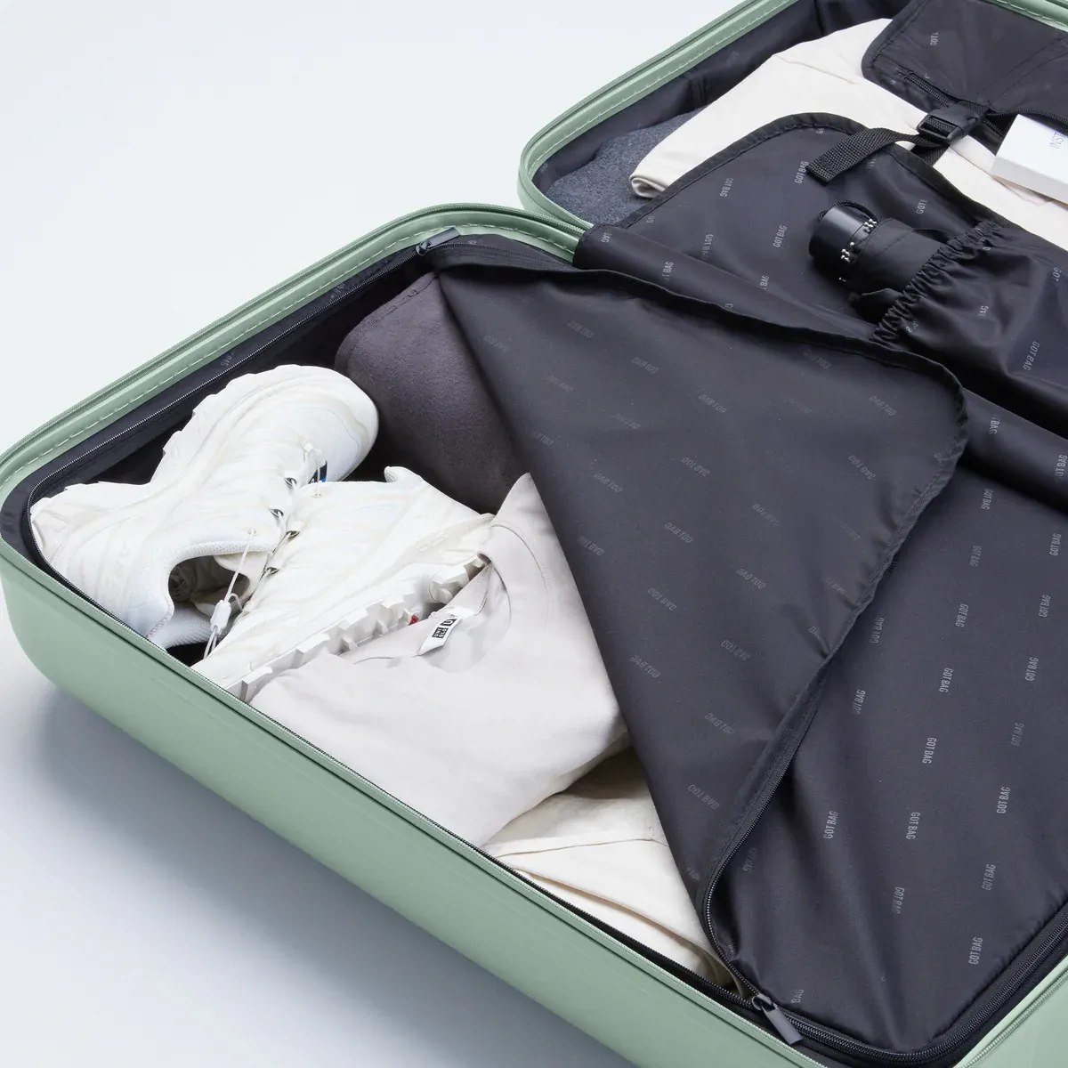 GOT BAG RE:SHELL Checked Reef – geöffnet 2 | nachhaltig | Bag-Age