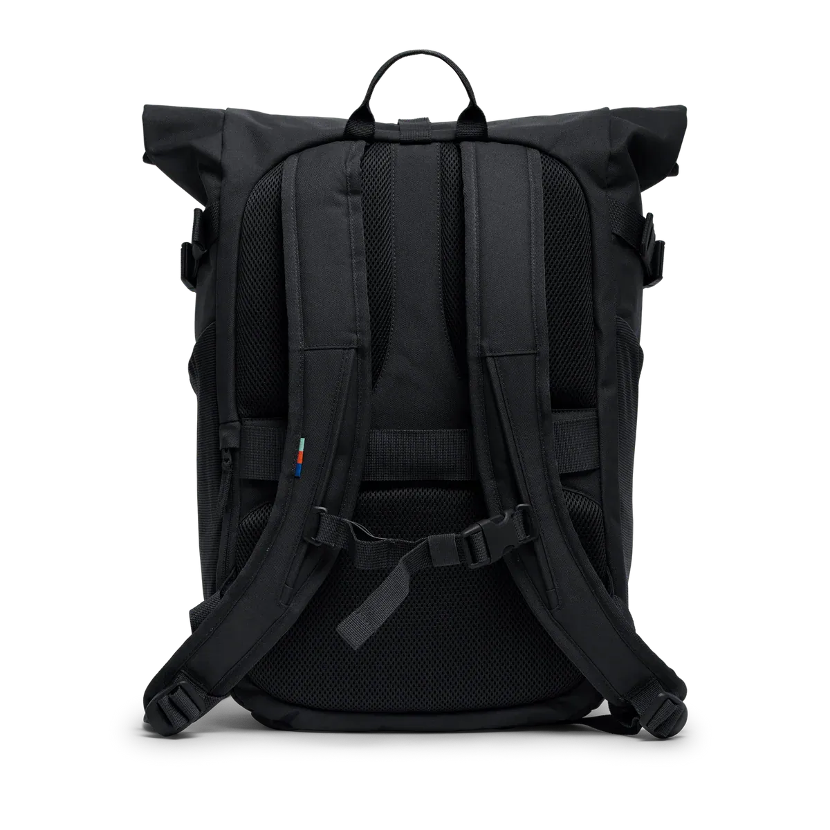 GOT BAG Rolltop Adventure Black – Rückansicht | nachhaltig | Bag-Age