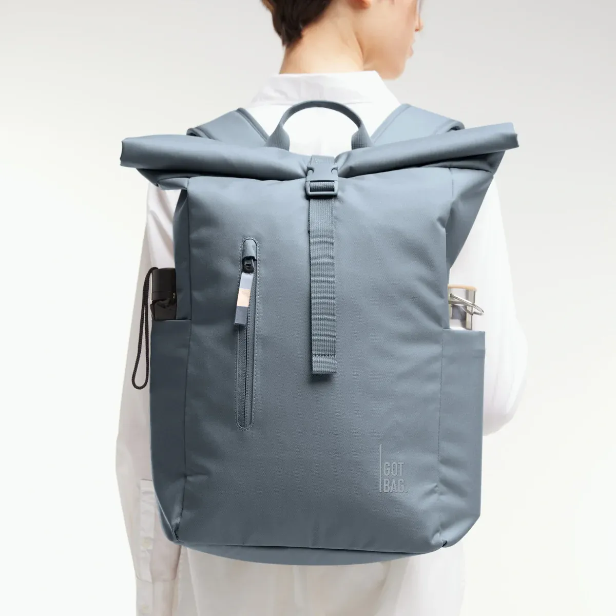 GOT BAG Rolltop Easy Marlin Monochrome – Lifestyle-Foto 2 | nachhaltig | Bag-Age