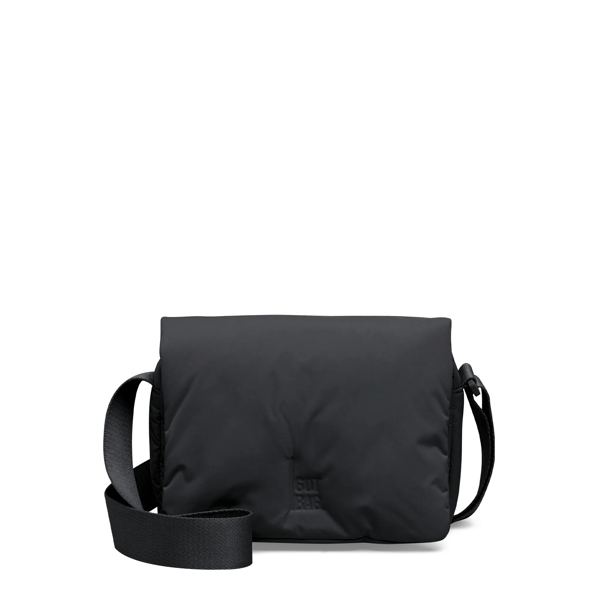 GOT BAG Cloud Crossbody Bag Black Monochrome – Vorderansicht 2 | nachhaltig | Bag-Age