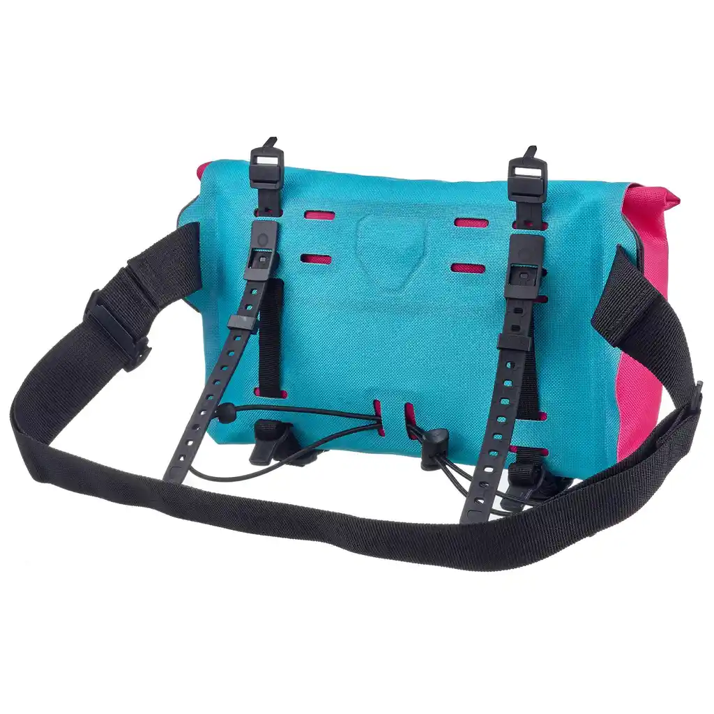 ORTLIEB Handlebar-Pack Plus Black Lenkertasche, Rückansicht, bei Bag-Age