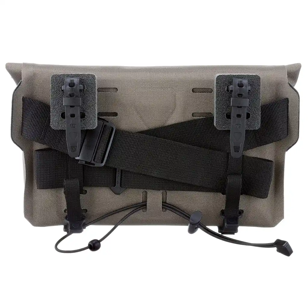 ORTLIEB Velo-Sling Dark Sand Handlebar / Sling Bag, Detailansicht, bei Bag-Age