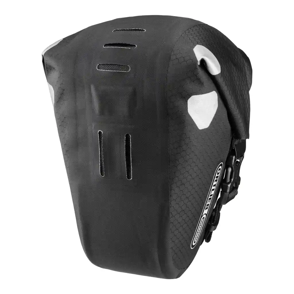 ORTLIEB Saddle-Bag Black Matt Satteltasche, Seitenansicht, bei Bag-Age