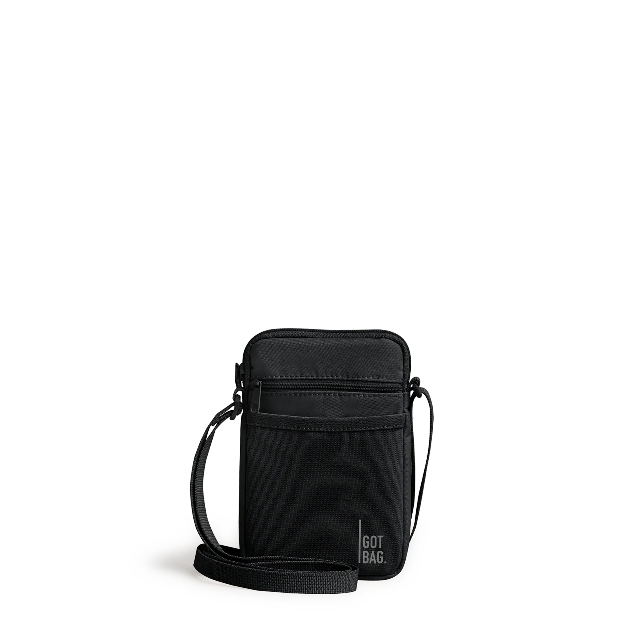 GOT BAG Nano Bag Black – Vorderansicht 2 | nachhaltig | Bag-Age