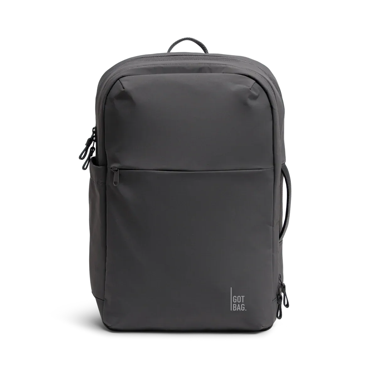GOT BAG Commuter Pack Shark Monochrome – Vorderansicht 2 | nachhaltig | Bag-Age
