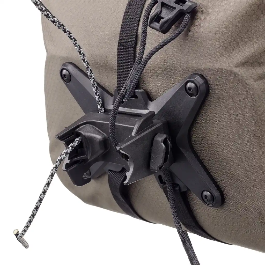 ORTLIEB Handlebar-Pack QR Dark Sand Lenkertasche, Detailansicht, bei Bag-Age