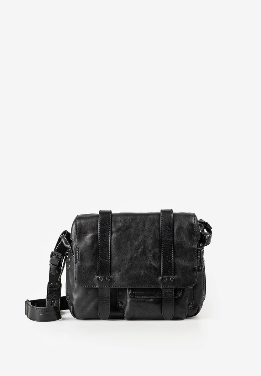 aunts & uncles Miss Applepie Black Smoke Tasche, Vorderansicht, bei Bag-Age Berlin kaufen