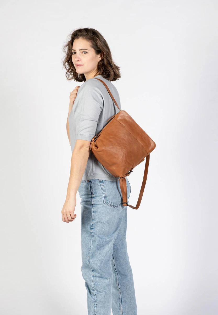 aunts & uncles Mrs. Crumble Cookie Caramel Tasche, Rückansicht, bei Bag-Age Berlin kaufen