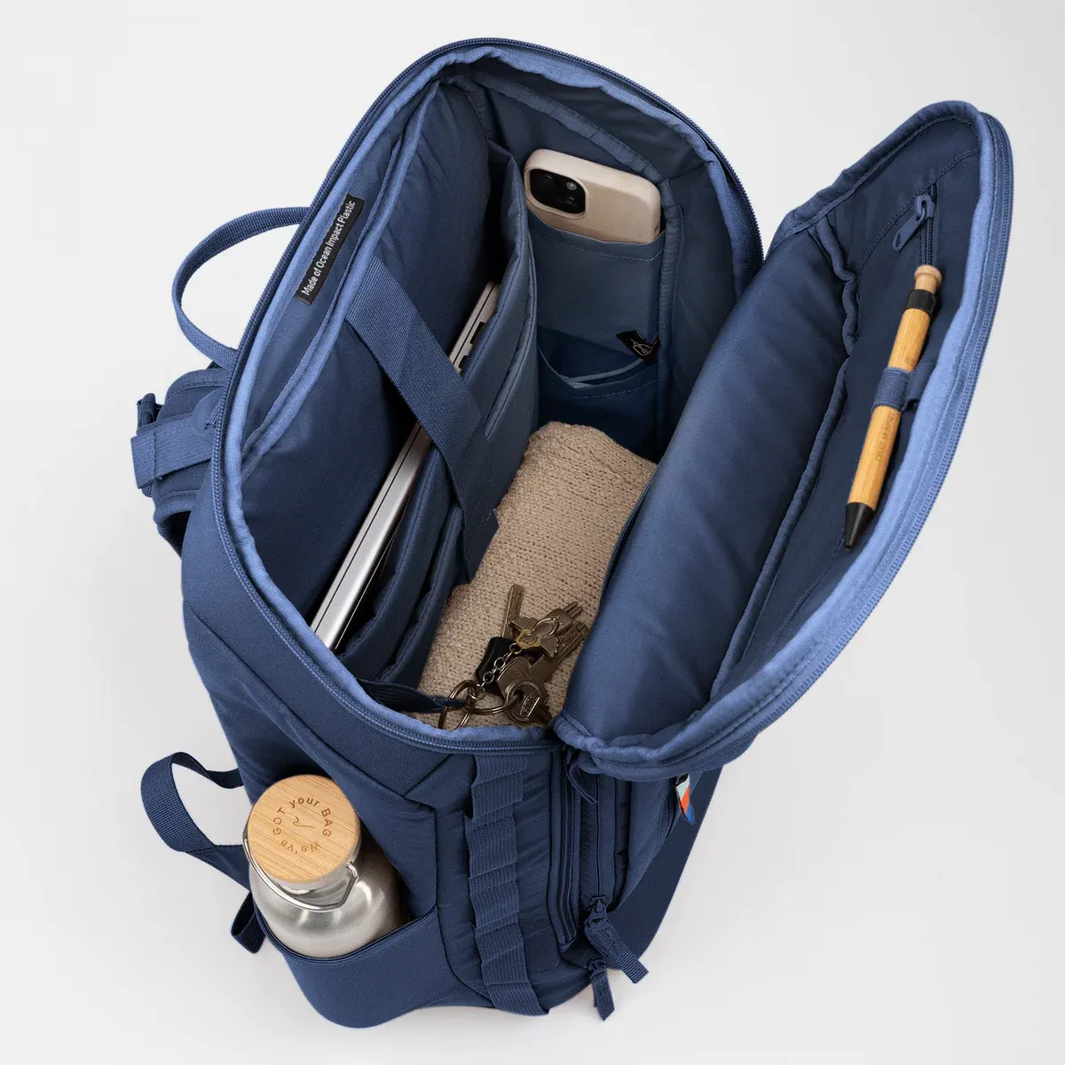 GOT BAG Pro Pack Travel Ocean Blue – geöffnet 3 | nachhaltig | Bag-Age