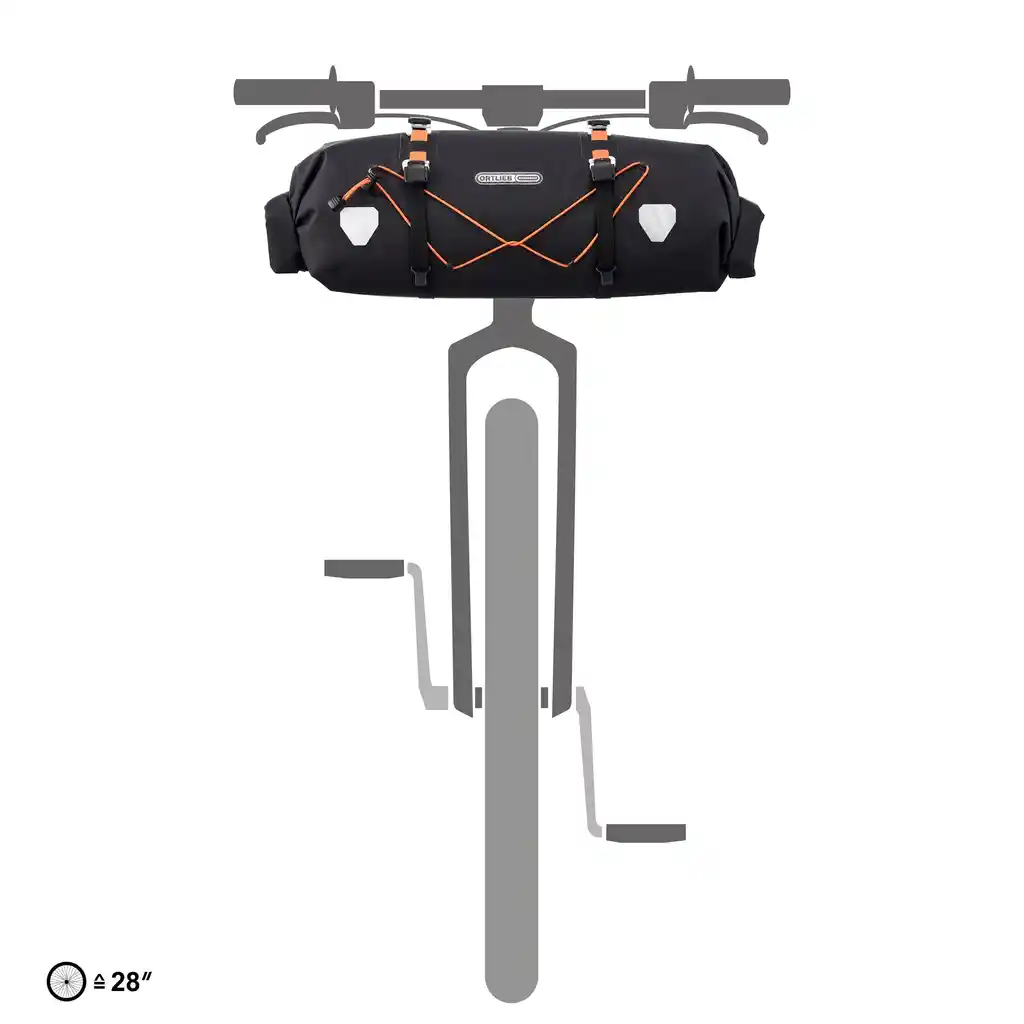 ORTLIEB Handlebar-Pack Flex Black Matt Lenkertasche, Produktbild, bei Bag-Age