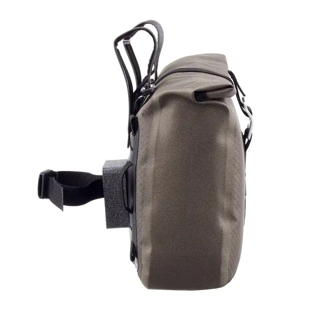 ORTLIEB Handlebar-Pack QR Black Matt Lenkertasche, Seitenansicht, bei Bag-Age