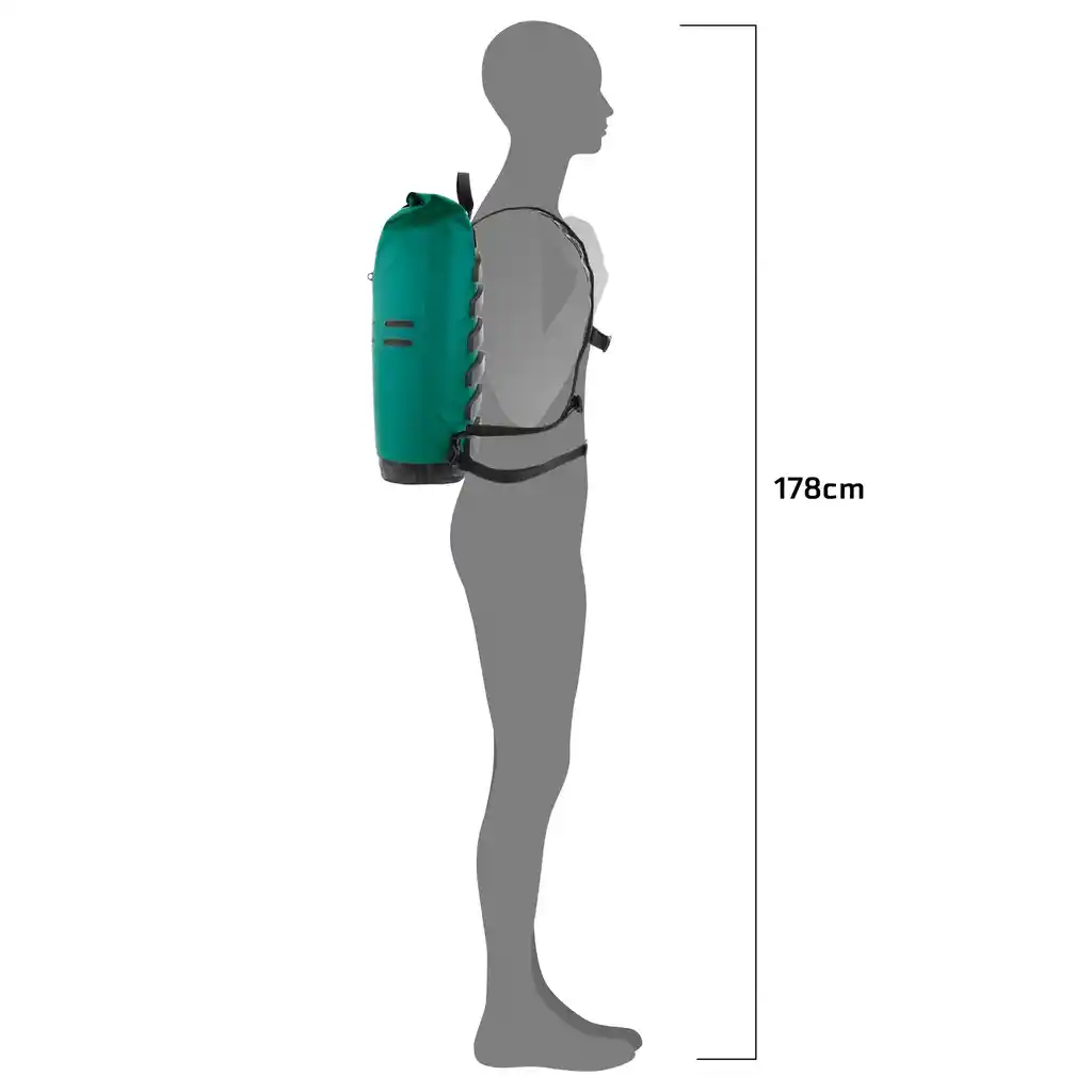ORTLIEB Commuter-Daypack Atlantis Green Laptop Backpack, Produktbild, bei Bag-Age
